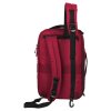 Travelite Crosslite 5.0 Board bag/Backpack S Red – batoh, boční pohled