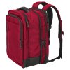 Travelite Crosslite 5.0 Board bag/Backpack S Red – batoh, detail zipu, záběr 13