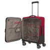 Travelite Crosslite 5.0 S exp. Red – cestovní doplněk, vnitřní prostor