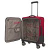 Travelite Crosslite 5.0 S Red – cestovní doplněk, vnitřní prostor
