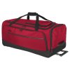 Travelite Crosslite 5.0 Wheeled Duffle L Red – cestovní taška na kolečkách, vnitřní prostor, záběr 4