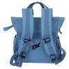 Travelite Basics Short Handle Mini Denim 8l – cestovní doplněk, detail popruhů