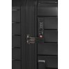 Travelite Mooby S,M,L Front pocket Black – sada cestovních kufrů, detail zámku