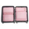heys ecotex compression packing cube 4 pc set pink sand galerie 30141 0050 00 04