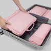 heys ecotex compression packing cube 4 pc set pink sand galerie 30141 0050 00 05