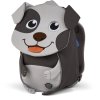 Affenzahn Batůžek pro nejmenší Small Friend dog - grey 4l special edition