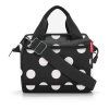 Reisenthel Allrounder Cross Dots White – cestovní taška, celkový pohled