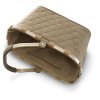 Reisenthel Carrybag Frame Rhombus Olive – nákupní košík, produktový pohled 5