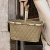 Reisenthel Carrybag Frame Rhombus Olive – nákupní košík, fotografie v prostředí 3