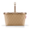Reisenthel Carrybag Frame Rhombus Ginger – nákupní košík, celkový pohled