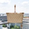Reisenthel Carrybag Frame Rhombus Ginger – nákupní košík, fotografie v prostředí 2