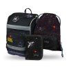 BAAGL SET 3 Zippy plus Pixel Space: aktovka, penál, sáček – produktová fotografie 1