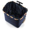 Reisenthel Carrycruiser Frame Rhombus Midnight Gold – nákupní vozík, produktový pohled 5