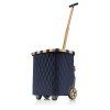 Reisenthel Carrycruiser Frame Rhombus Midnight Gold – nákupní vozík, celkový pohled