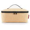 Reisenthel Coolerbag M Pocket Raffia black – chladicí taška, celkový pohled