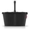 Reisenthel Carrybag Mesh black – nákupní košík, celkový pohled