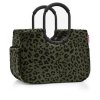 Reisenthel Loopshopper L Teddy Leo olive – nákupní taška, produktový pohled 4