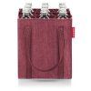 Reisenthel Bottlebag Twist maroon – taška na lahve, produktový pohled 4
