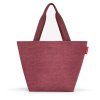 Reisenthel Shopper M Twist maroon – nákupní taška, celkový pohled