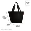 Reisenthel Shopper M Leo nero – nákupní taška, produktový pohled 5