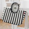 Reisenthel Loopshopper L Summerstripes black – nákupní taška, fotografie v prostředí 2