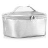 Reisenthel Coolerbag S pocket Silver crackle – chladicí taška, celkový pohled
