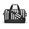 Reisenthel Allrounder L Summerstripes black – cestovní taška, celkový pohled