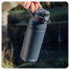 nerezova sportovni lahev s pitkem tide 700ml quokka cerna xd q40311 02