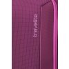 Travelite Corsiica L Pink – cestovní doplněk, detail zipu