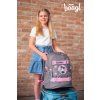 BAAGL Školní batoh Skate Kuromi Grey GRS – lifestyle fotografie 13