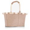Reisenthel Carrybag XS Frame Twist Coffee – nákupní košík, produktový pohled 4