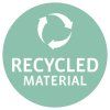 Reisenthel Shopping Trolley Dark Blue – nákupní vozík, označení recyklovaného materiálu