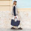 Reisenthel Loopshopper L Frame Rhombus Midnight Gold – nákupní taška, fotografie v prostředí 2