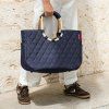 Reisenthel Loopshopper L Frame Rhombus Midnight Gold – nákupní taška, fotografie v prostředí 3