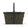 Reisenthel Carrybag Teddy leo olive – nákupní košík, celkový pohled