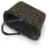 Reisenthel Carrybag Teddy leo olive – nákupní košík, produktový pohled 5