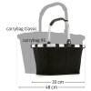Reisenthel Carrybag Smiley grey – nákupní košík, produktový pohled 9
