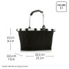 Reisenthel Carrybag XS Smiley grey – nákupní košík, produktový pohled 8