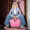 Reisenthel Loopshopper L Frame Twist Pink – nákupní taška, fotografie v prostředí 3