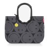 Reisenthel Loopshopper L Smiley grey – nákupní taška, celkový pohled