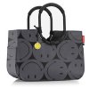 Reisenthel Loopshopper L Smiley grey – nákupní taška, produktový pohled 4