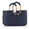 Reisenthel Loopshopper M Frame Rhombus Midnight Gold – nákupní taška, produktový pohled 4
