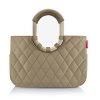 Reisenthel Loopshopper M Frame Rhombus Olive – nákupní taška, celkový pohled