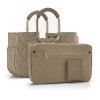 Reisenthel Loopshopper M Frame Rhombus Olive – nákupní taška, produktový pohled 4