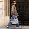 Reisenthel Carrybag Cord grey – nákupní košík, fotografie v prostředí 2