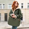 Reisenthel Loopshopper L Cord dark matcha – nákupní taška, fotografie v prostředí 3