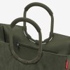 Reisenthel Loopshopper L Cord dark matcha – nákupní taška, fotografie v prostředí 5