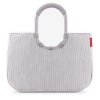 Reisenthel Loopshopper L Cord grey – nákupní taška, celkový pohled