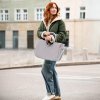 Reisenthel Loopshopper L Cord grey – nákupní taška, fotografie v prostředí 2