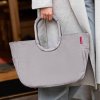 Reisenthel Loopshopper L Cord grey – nákupní taška, fotografie v prostředí 3
